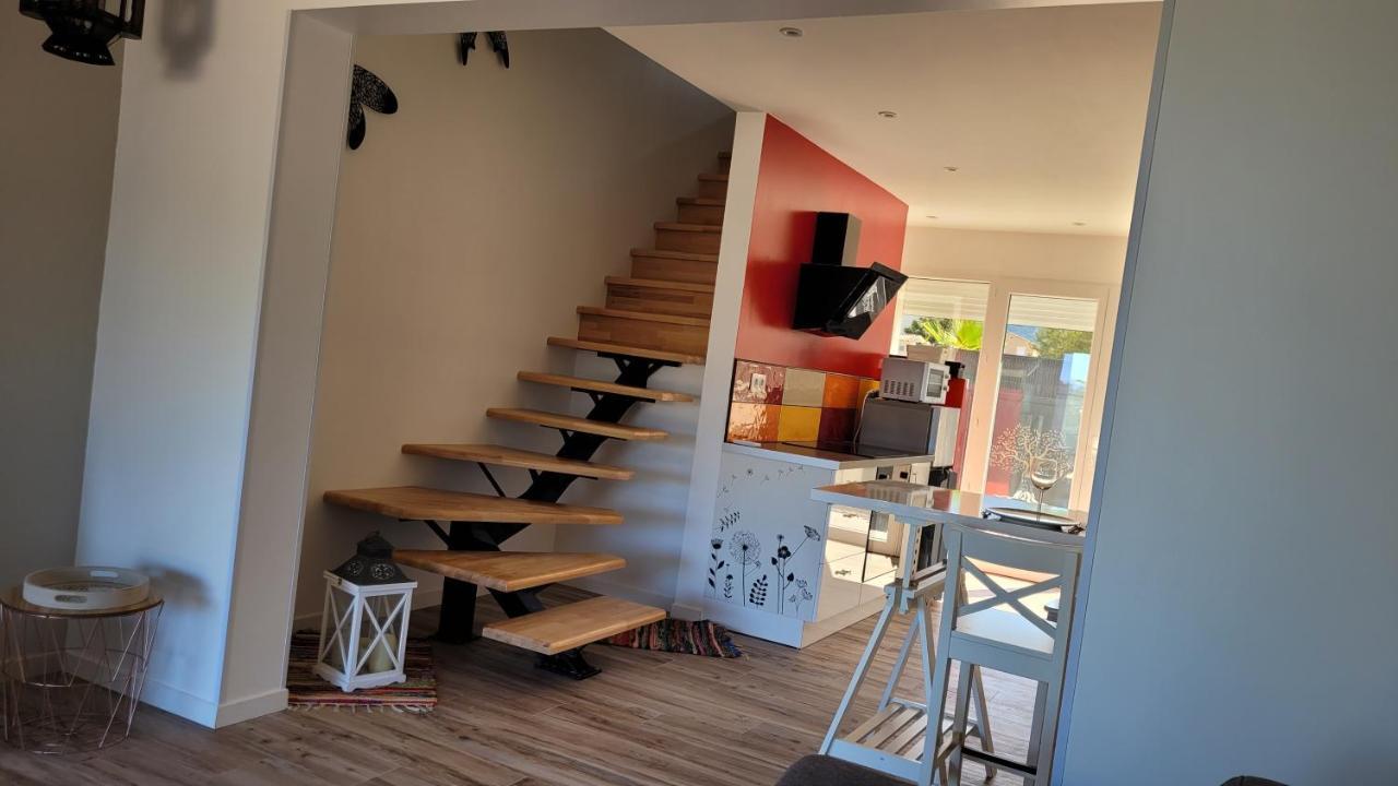 Gite Du Soleil Maison Lumineuse Avec Terrasse Solarium Parking Prive Sorede Ngoại thất bức ảnh