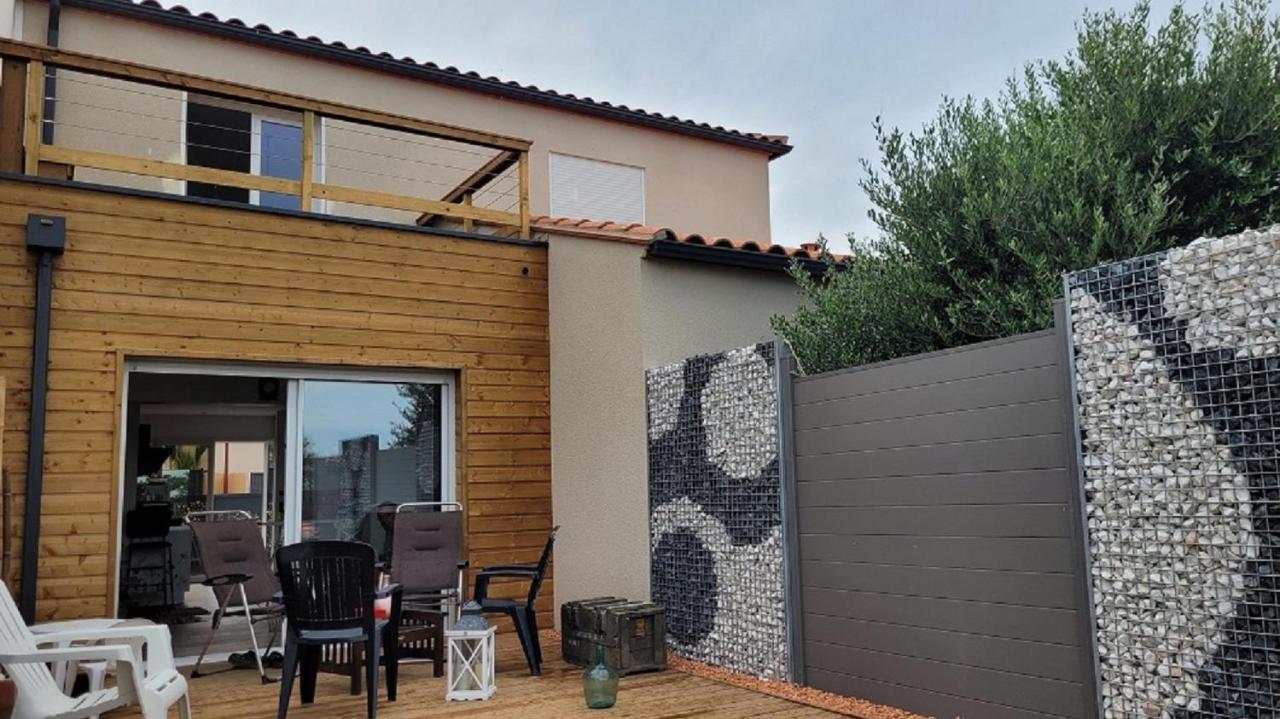 Gite Du Soleil Maison Lumineuse Avec Terrasse Solarium Parking Prive Sorede Ngoại thất bức ảnh