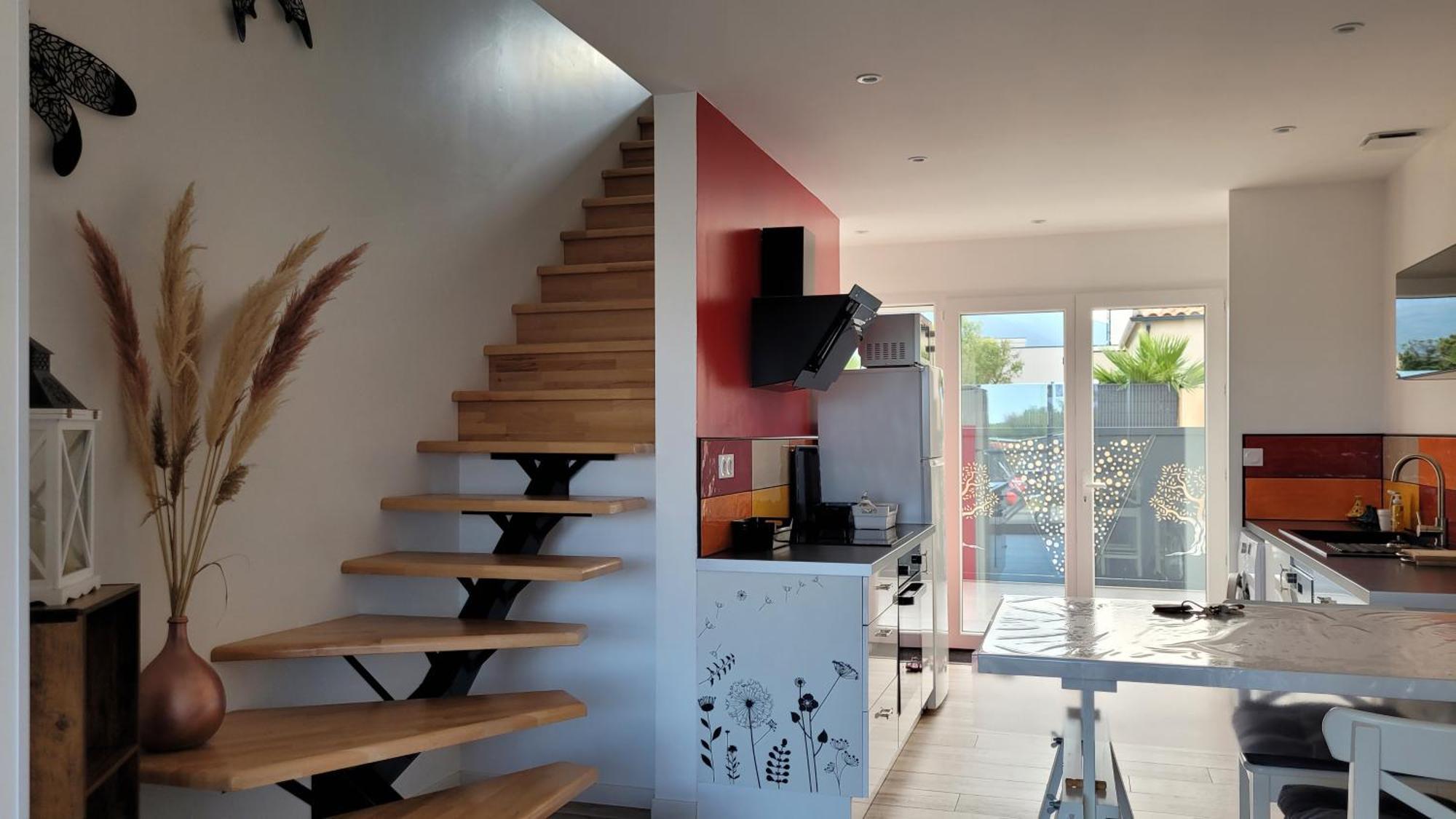 Gite Du Soleil Maison Lumineuse Avec Terrasse Solarium Parking Prive Sorede Ngoại thất bức ảnh